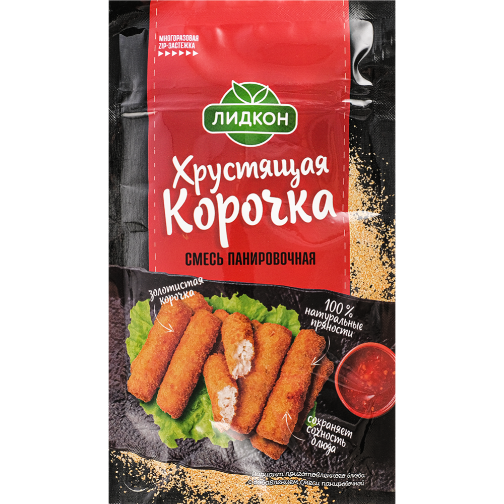 Смесь панировочная «Лидкон» хрустящая корочка, 100 г купить с доставкой ...