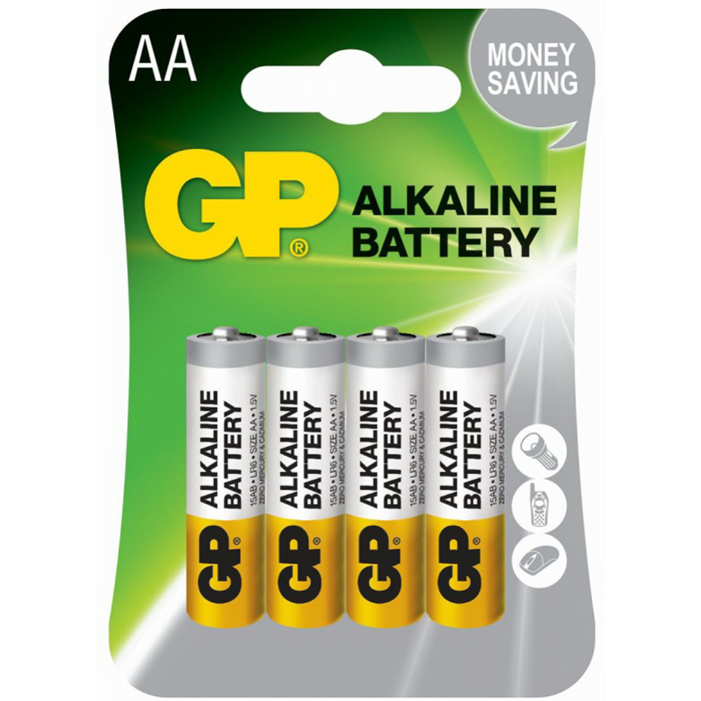 Gp alkaline battery