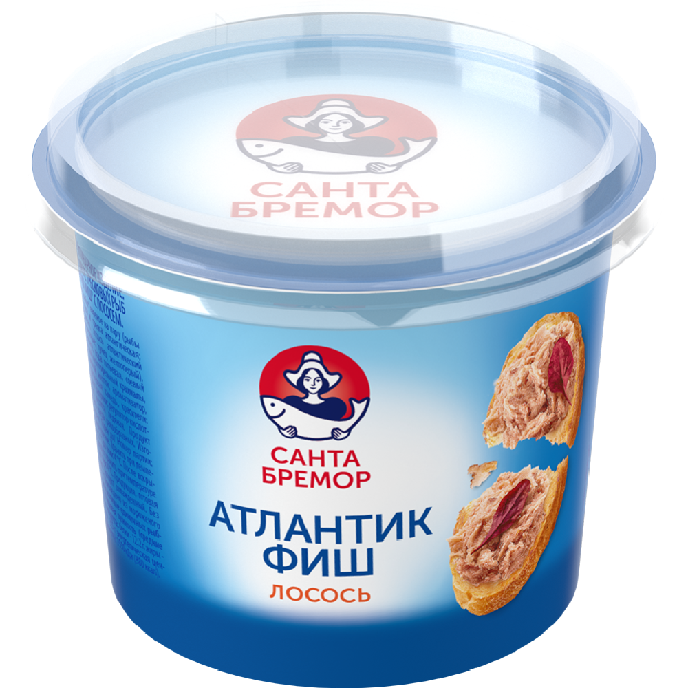 Паста рыбная «Санта Бремор» Атлантик Фиш, лосось, 140 г купить с ...