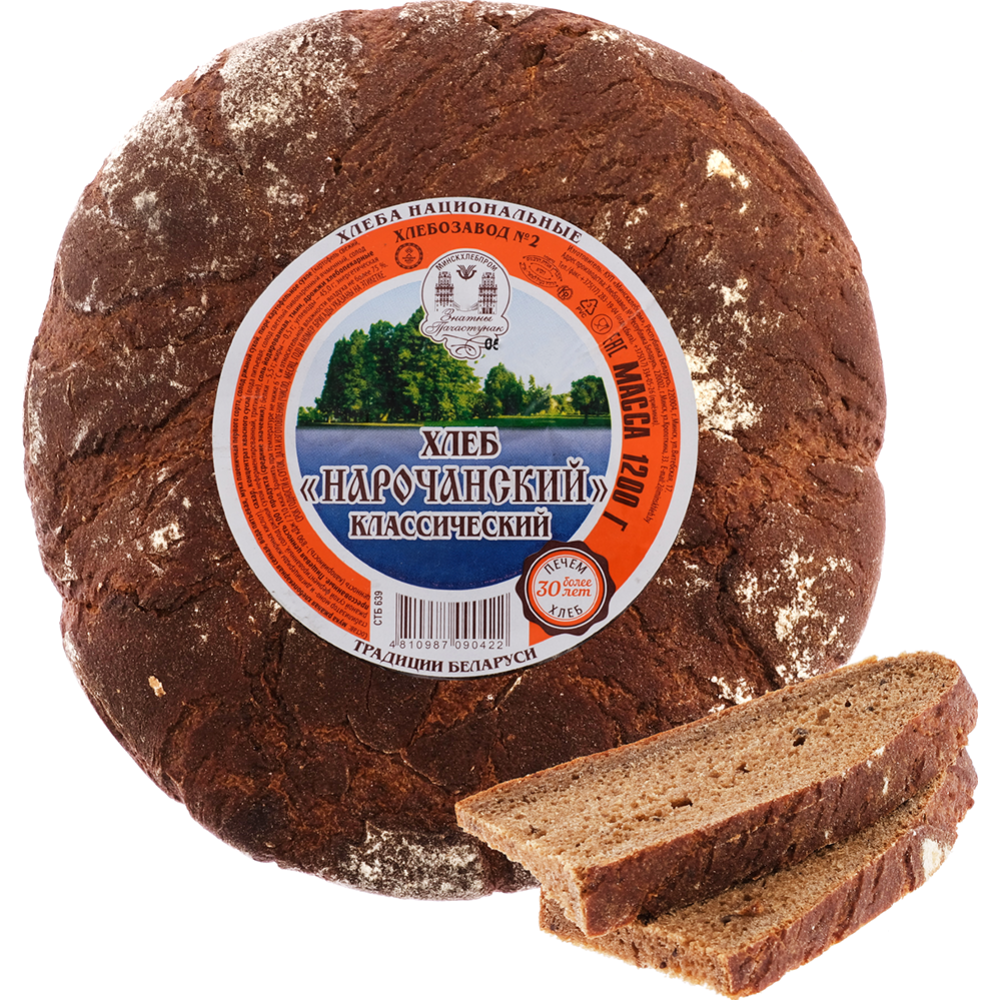 Хлеб «Нарочанский» классический, 1200 г купить с доставкой, цены в ...