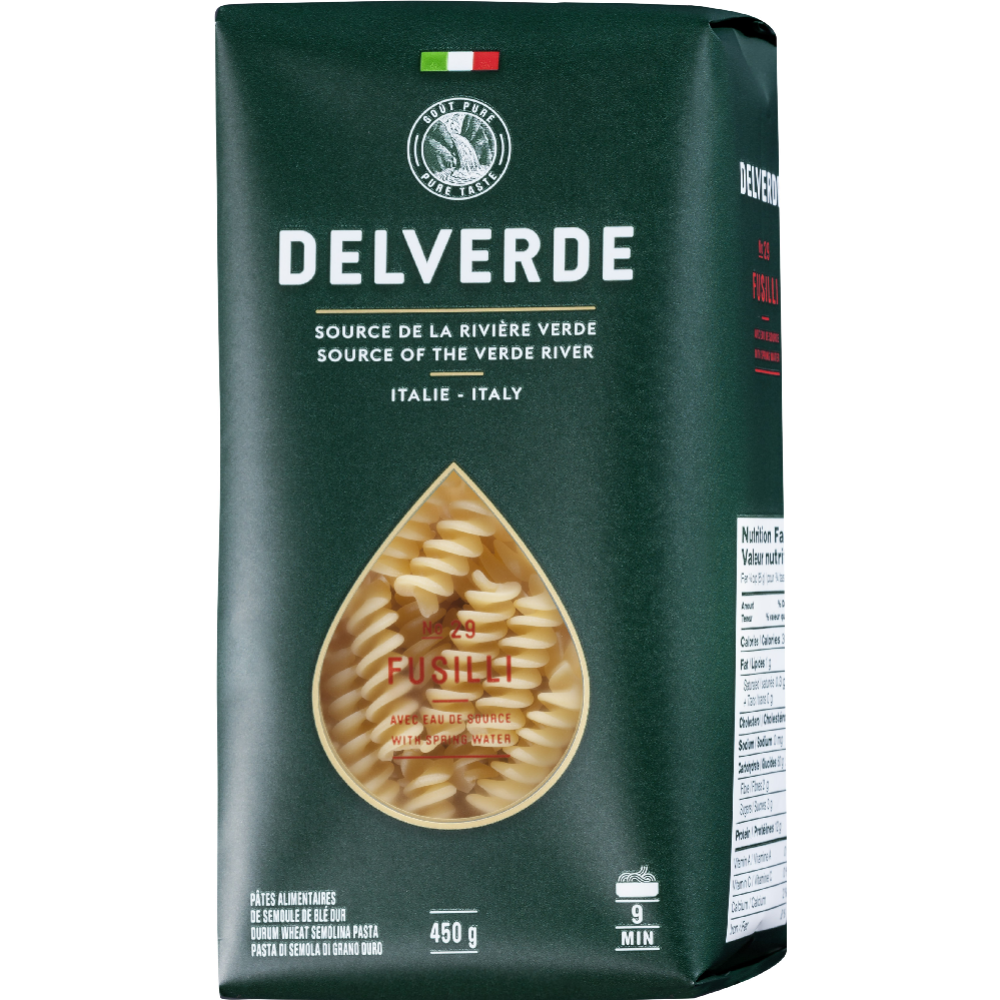 Макаронные изделия «Delverde» Fusilli №29, 500 г купить с доставкой ...