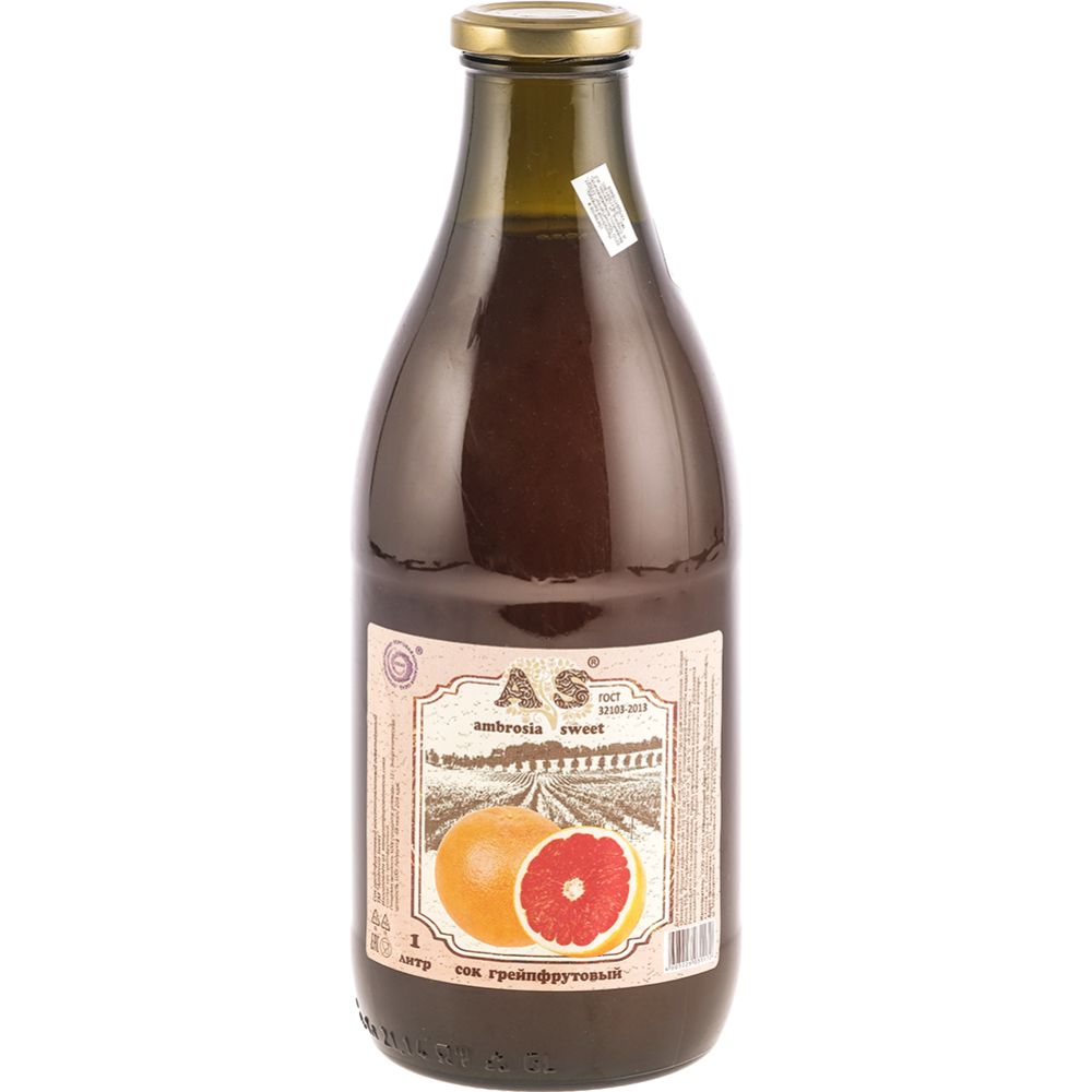 Сок «Ambrosia Sweet» грейпфрутовый, 1 л купить в Минске: недорого, в ...