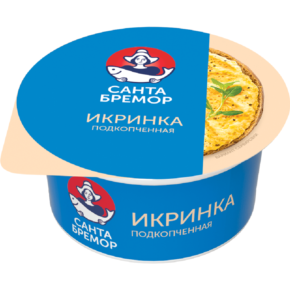 Паста икор­ная «Санта Бре­мор» под­коп­чен­ная, 150 г купить с ...