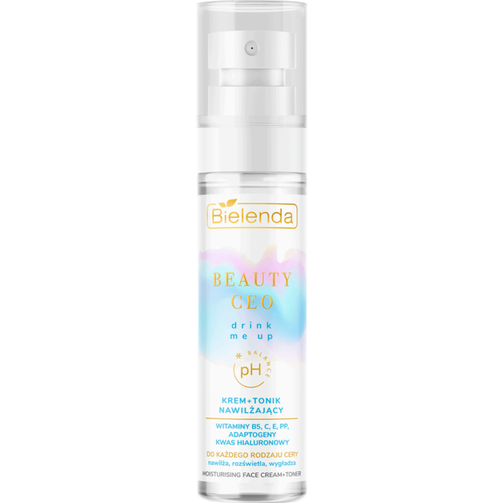 Крем для лица «Bielenda» Beauty Ceo Drink Me Up Увлажняющий, 75 мл ...