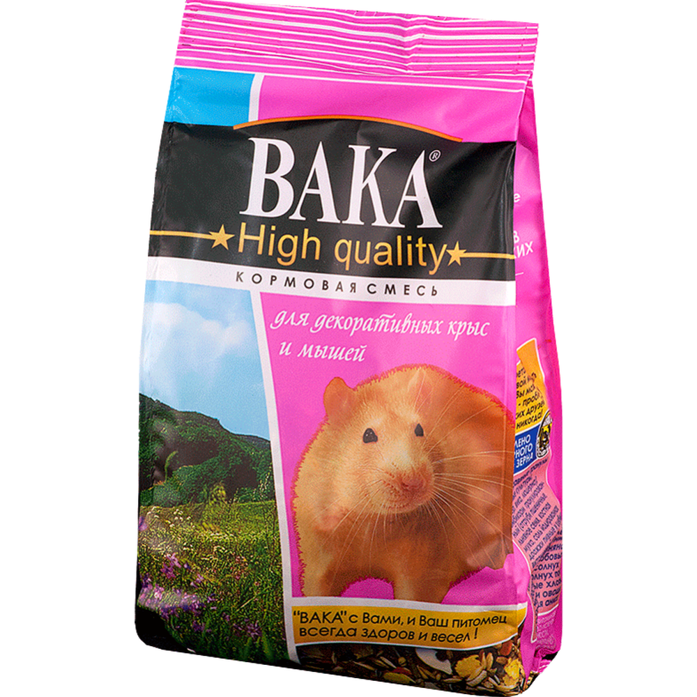 Корм для крыс и мышей «Вака» High Quality, 500 г купить в Минске ...