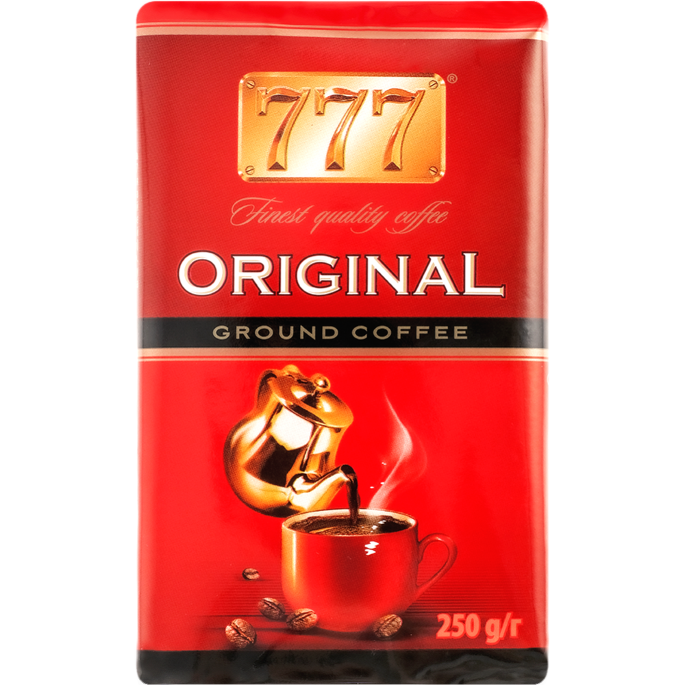 Кофе натуральный молотый «777» 250 г #0