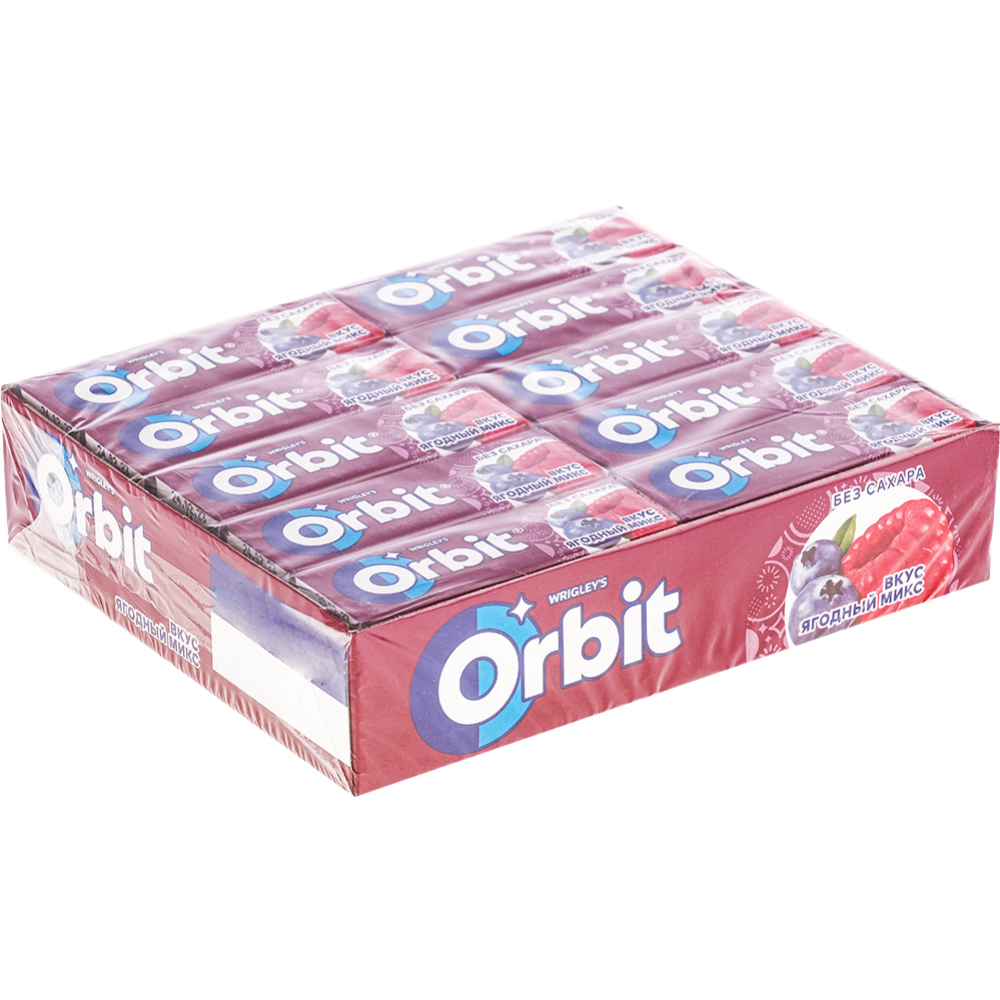 УП.Жевательная резинка «Orbit» ягодный микс, 30х13.6 г купить в Минске ...
