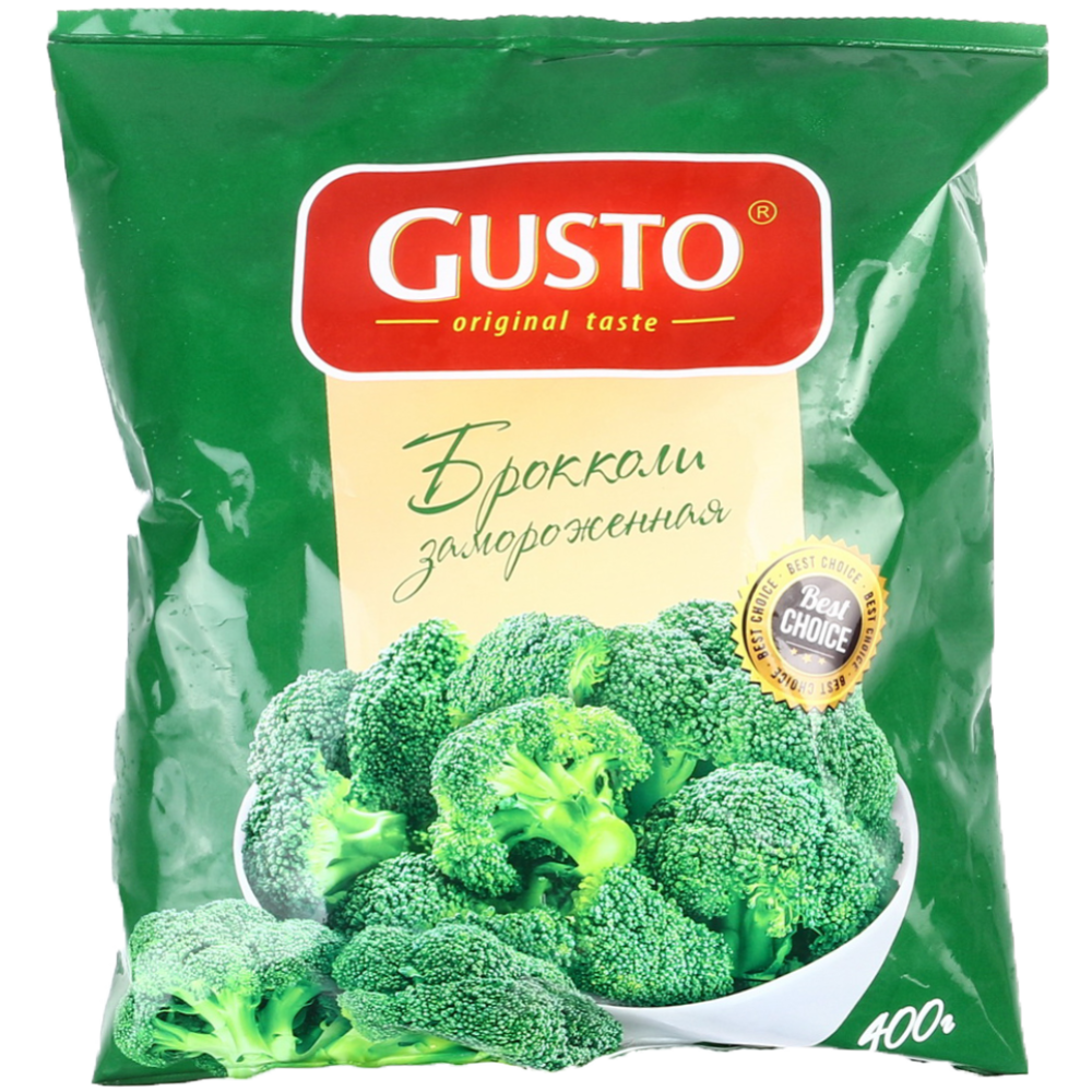 Брок­ко­ли за­мо­ро­жен­ная «Gusto» 400 г купить с доставкой, цены в ...