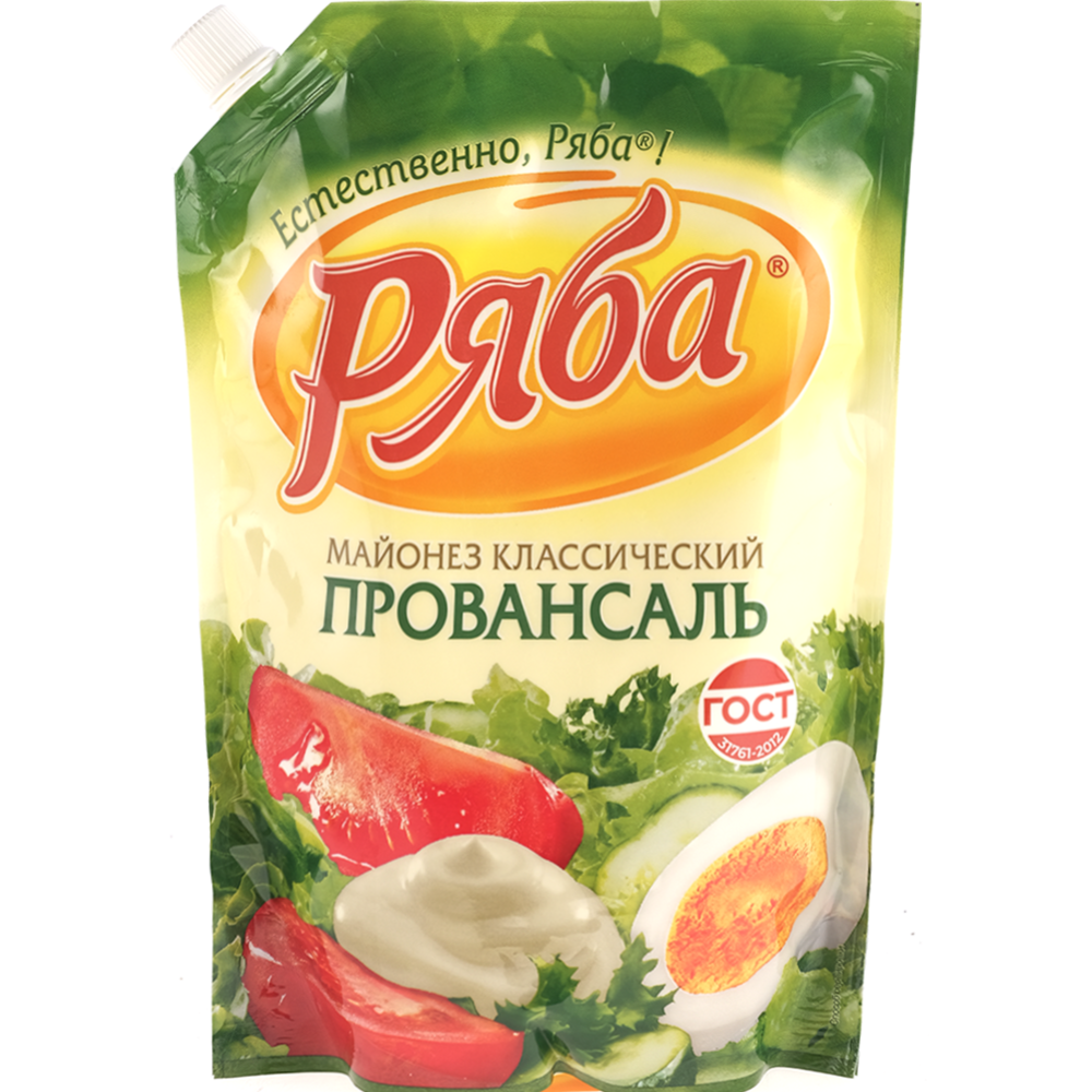 Майонез «Ряба» Провансаль классический, 50,5%, 630 г купить с доставкой ...