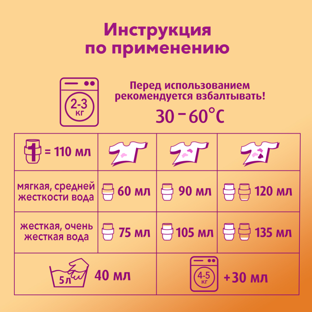 Гель для стирки «Ласка» Уход и Восстановление, 3 л #4