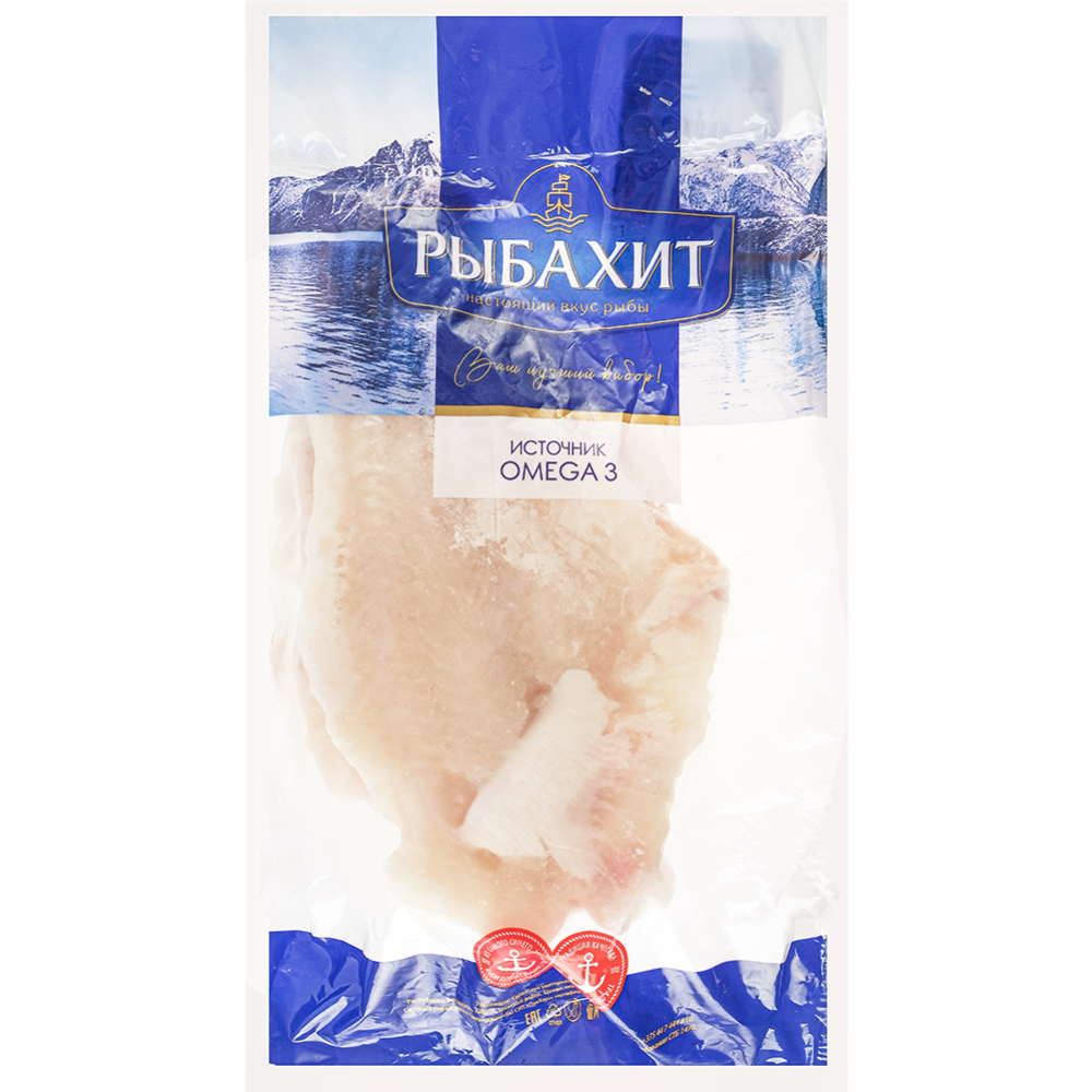 Филе пангасиуса «РыбаХит» глазированное, 1 кг, фасовка 0,9 -1,1 кг ...