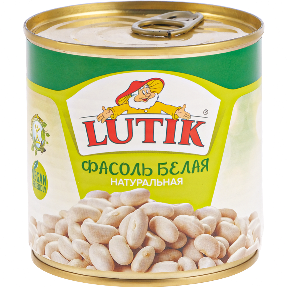 Фасоль консервированная «Lutik» белая, 400 г купить в Минске: недорого ...