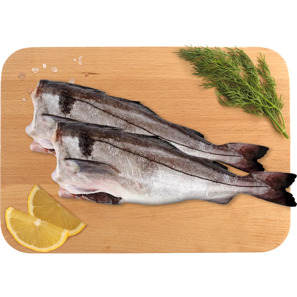Минтай без головы, мороженый 25+, 1 кг купить с доставкой, цены в ...