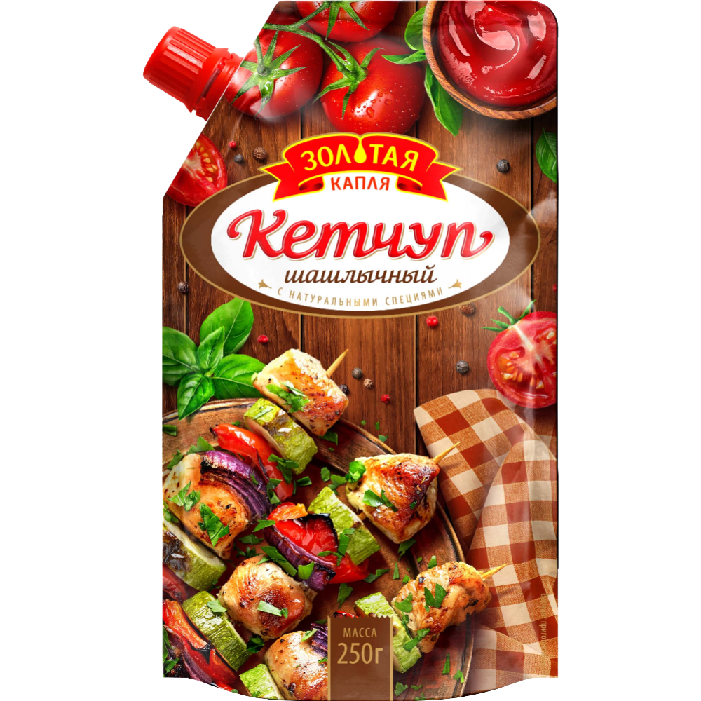 Кетчуп «Золотая капля» 250 г #1