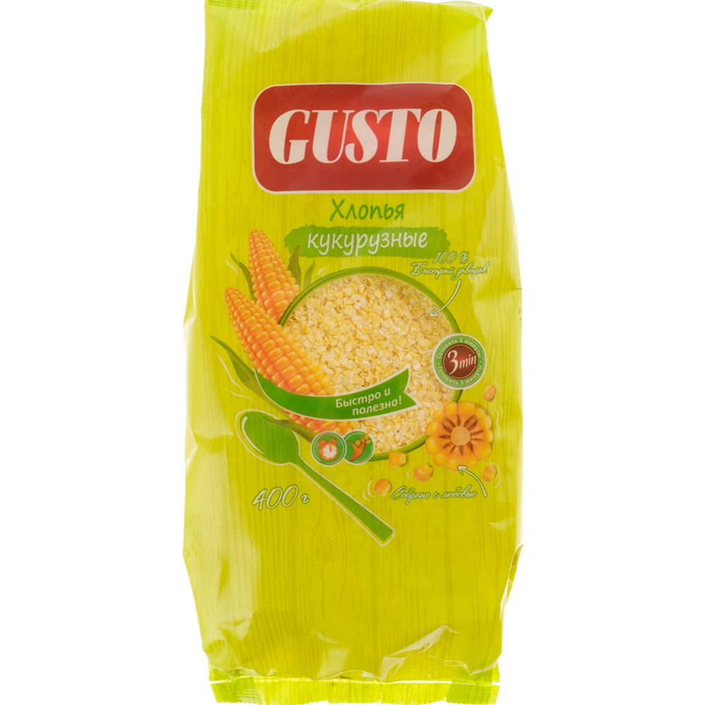 Кукурузные хлопья «Gusto» 400 г купить в Минске: недорого, в рассрочку ...