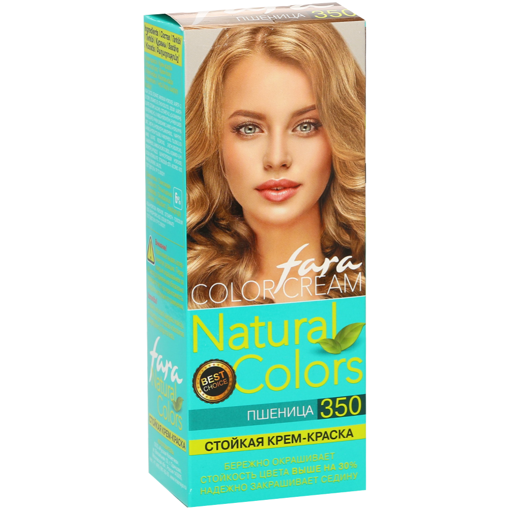 Краска для волос fara natural colors 350 пшеница