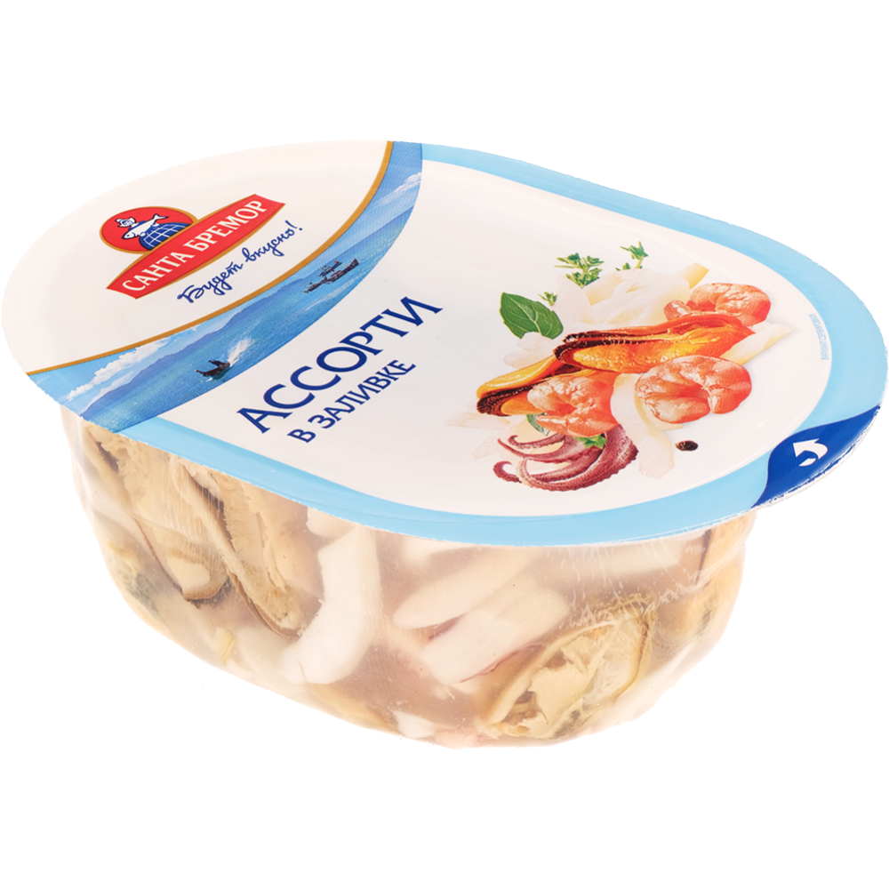 Коктейль из морепродуктов «Санта Бремор» Ассорти, 350 г купить в Минске ...