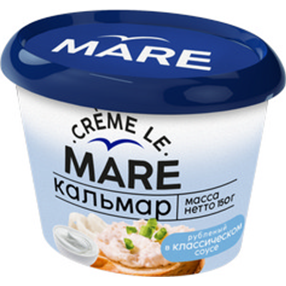 Кальмар рубленый «Балтийский берег» Creme Le Mare, 150 г #0