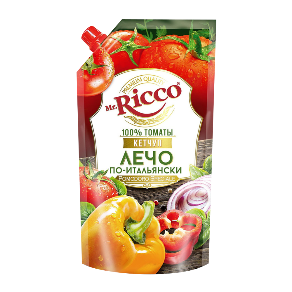 Кетчуп «Mr.Ricco» Лечо по-итальянски, 550 г #0