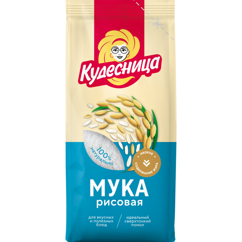 Мука рисовая «Кудесница» 500 г купить в Минске: недорого, в рассрочку в ...