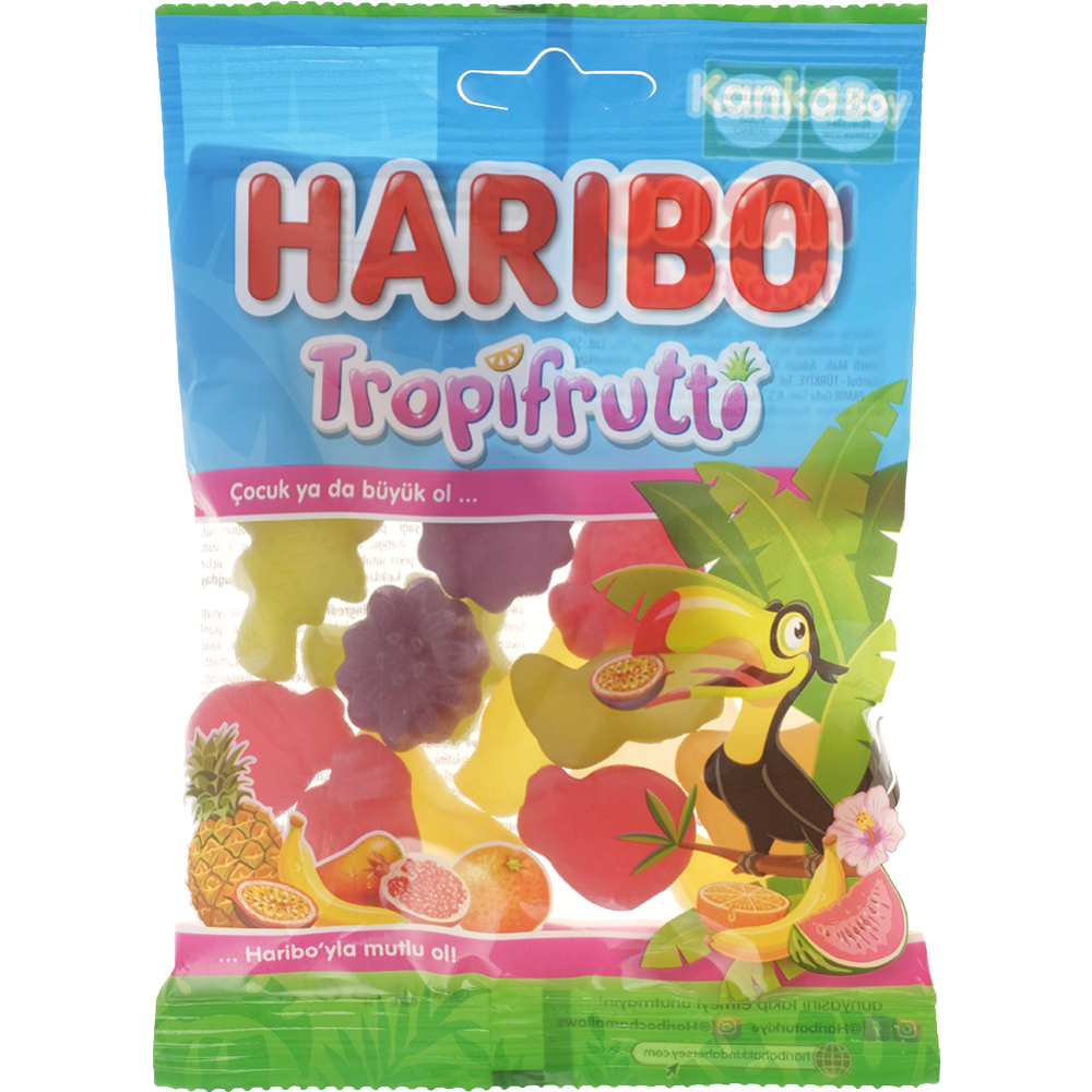 Мармелад жевательный Haribo Tropifrutti с фруктовым вкусом 80 г купить с доставкой цены в