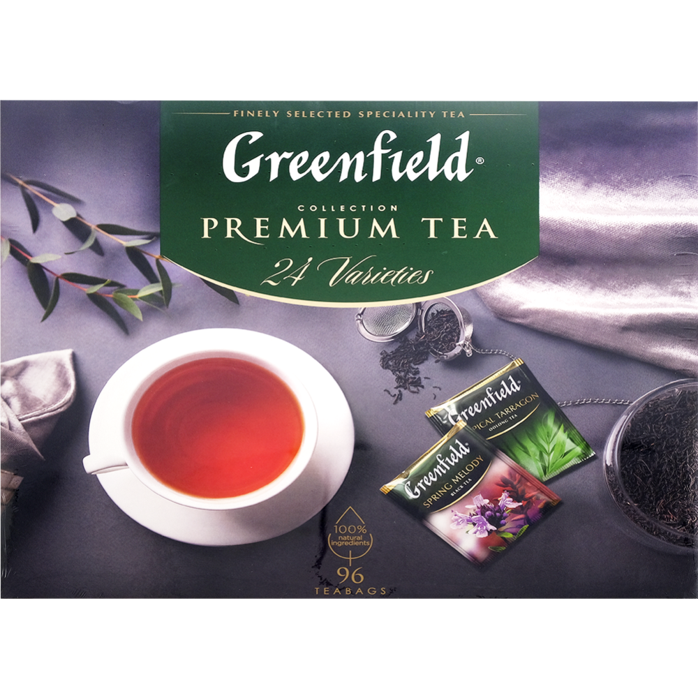 Greenfield premium tea 120 пакетиков