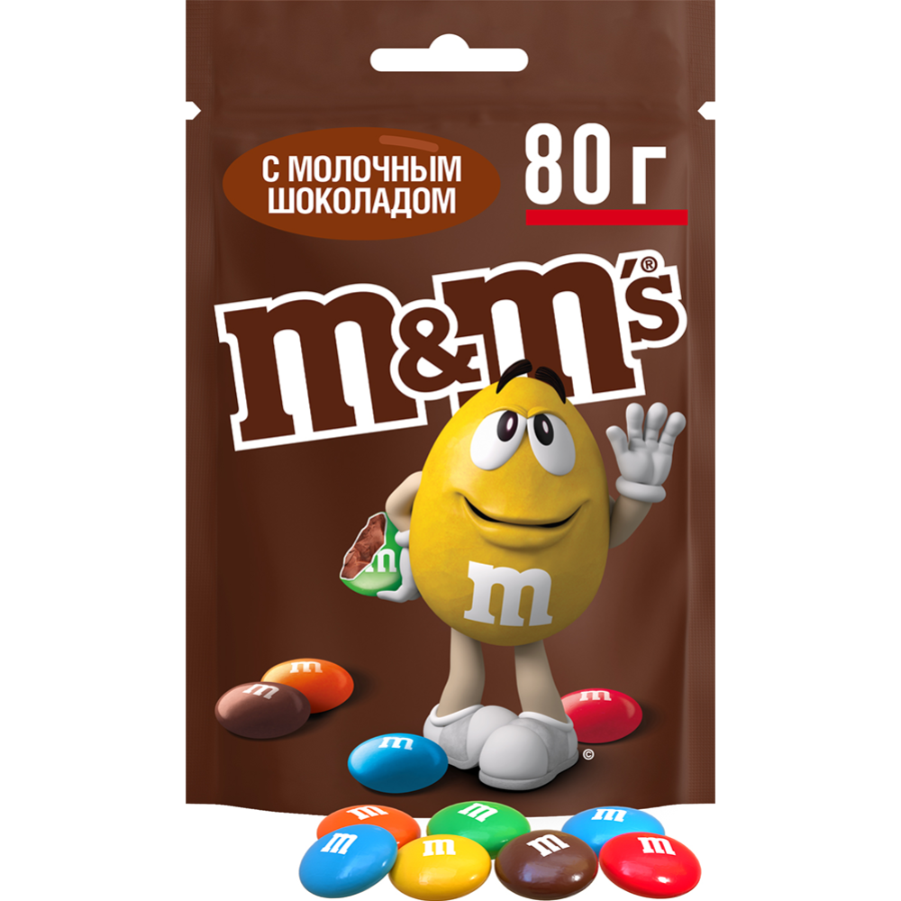Драже «M&M's» с молочным шоколадом, 80 г купить в Минске: недорого, в ...