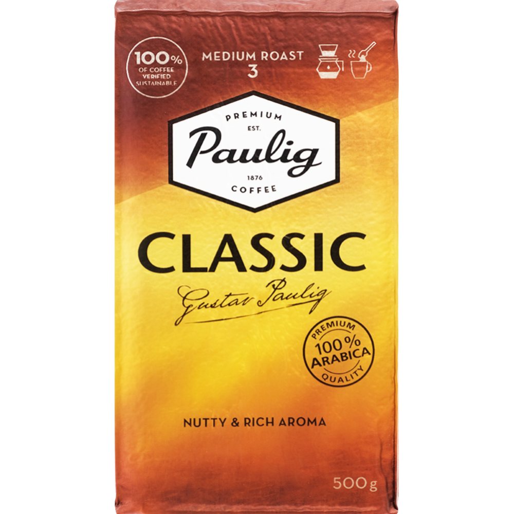 Кофе «Paulig» Classic молотый 500 г #0