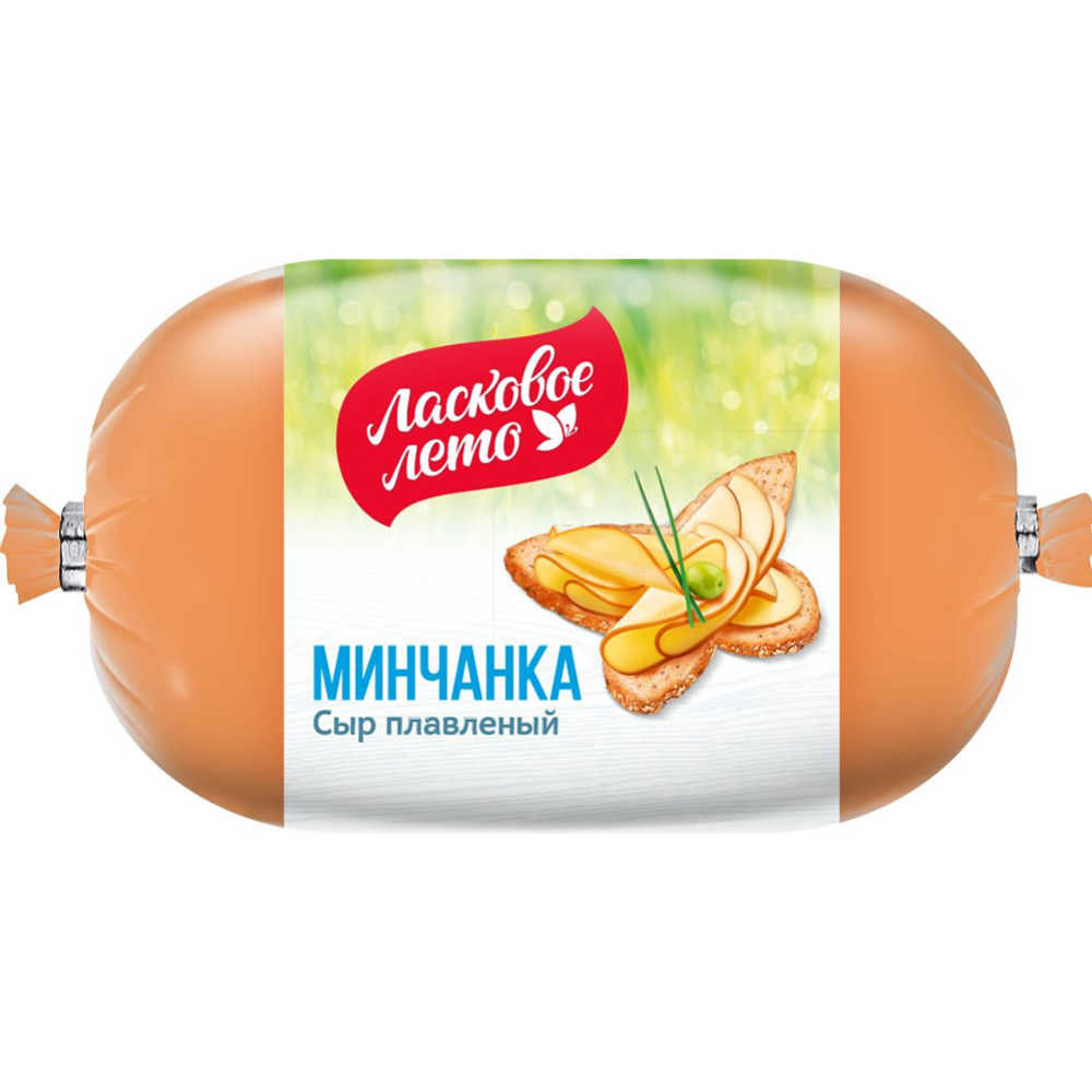 Сыр копченый «Ласковое лето» Минчанка, плавленый, 40%, 300 г #0