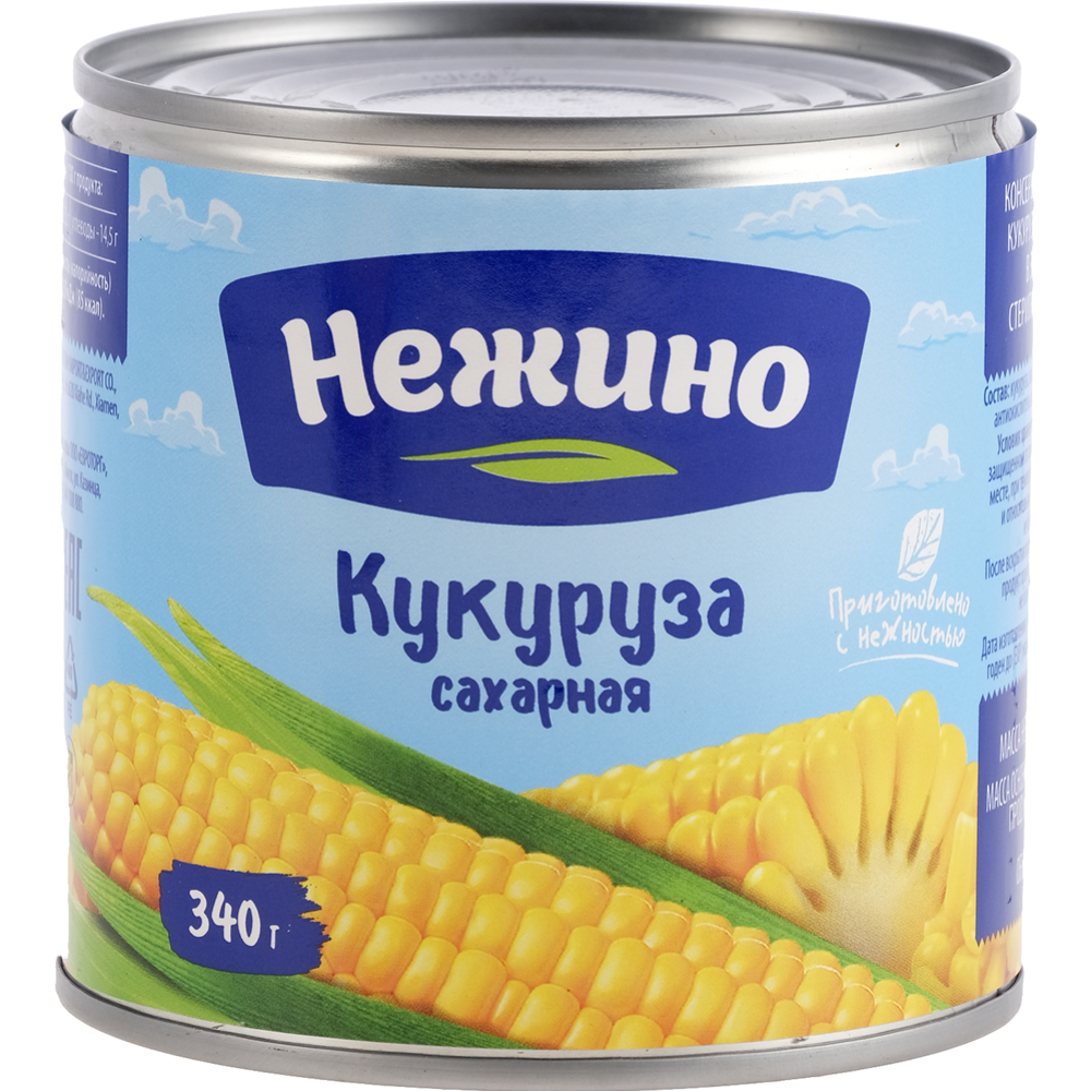 Кукуруза консервированная «Нежино» 340 г купить с доставкой, цены в ...