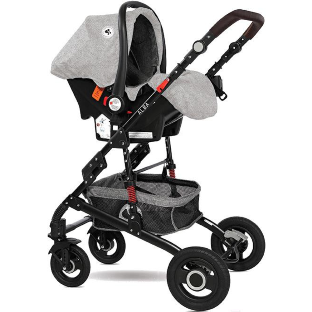 Коляска «Lorelli» Alba Premium 3в1 Steel Grey, 10021472184D купить в ...