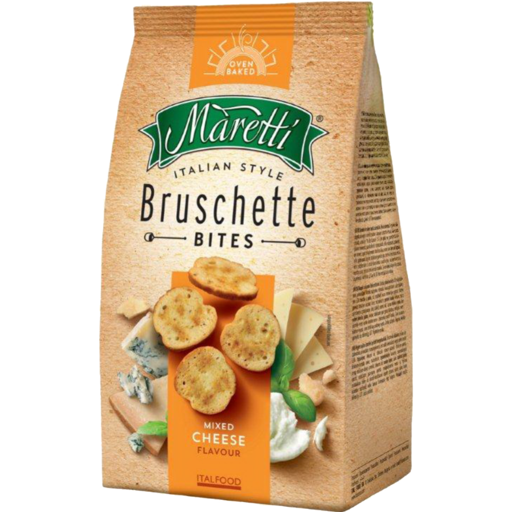 Брускетта «Maretti» Bruschette, сырный микс, 70 г купить с доставкой ...