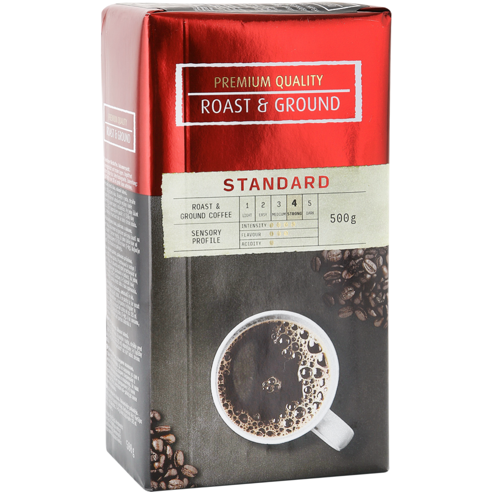 Кофе молотый «Standard» 500 г купить с доставкой, цены в интернет ...
