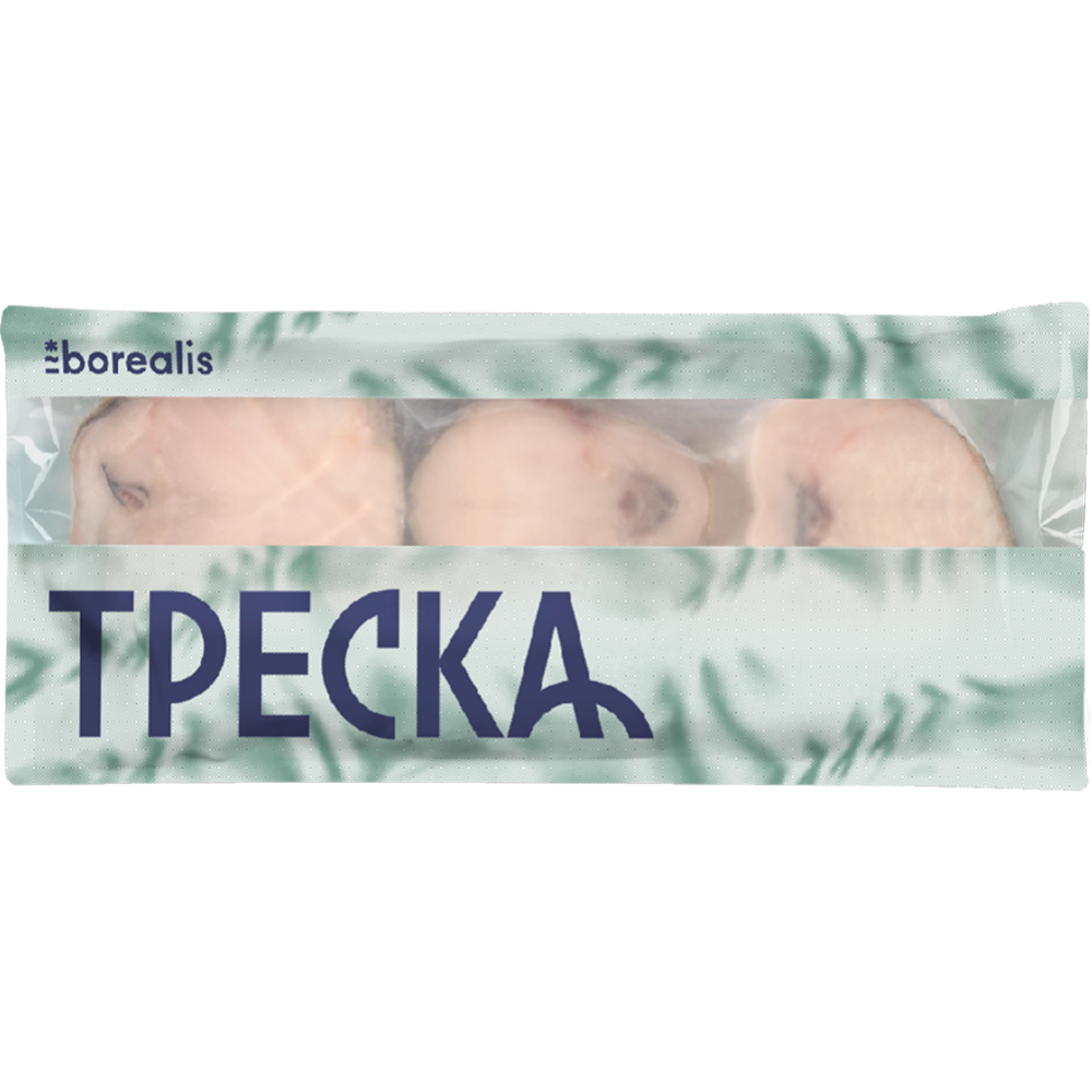 Треска атлантическая «Borealis» стейк, замороженный, 600 г купить с ...