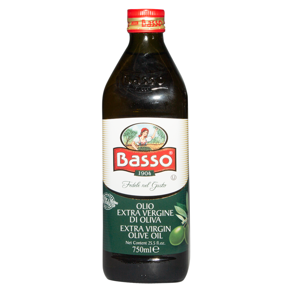 Масло оливковое «Basso» нерафинированное, 750 мл #0
