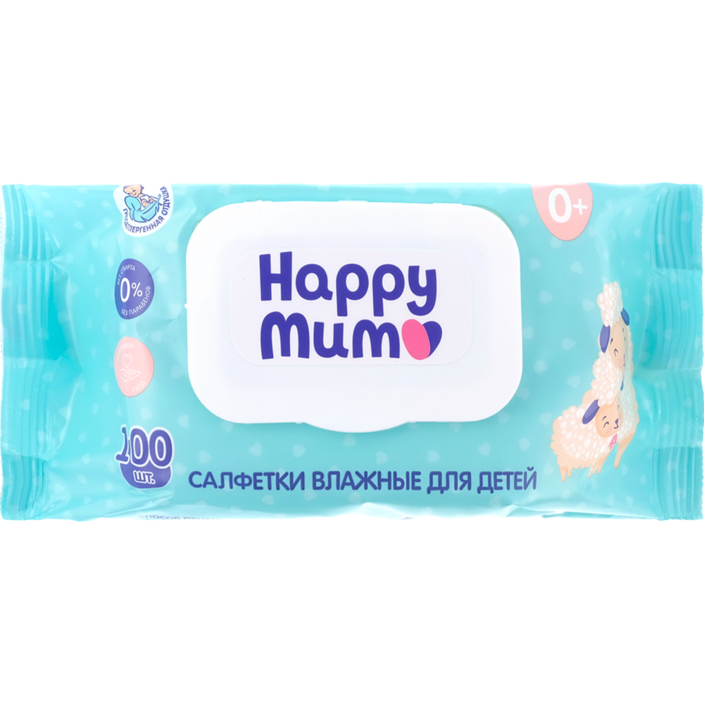 Салфетки влажные детские «Happy Mum» 100 шт #0