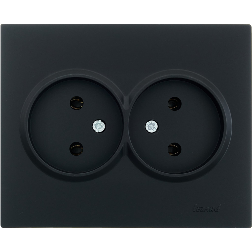 Розетка «Lezard» 742-4200-128B, чёрный бархат купить в Минске: недорого ...