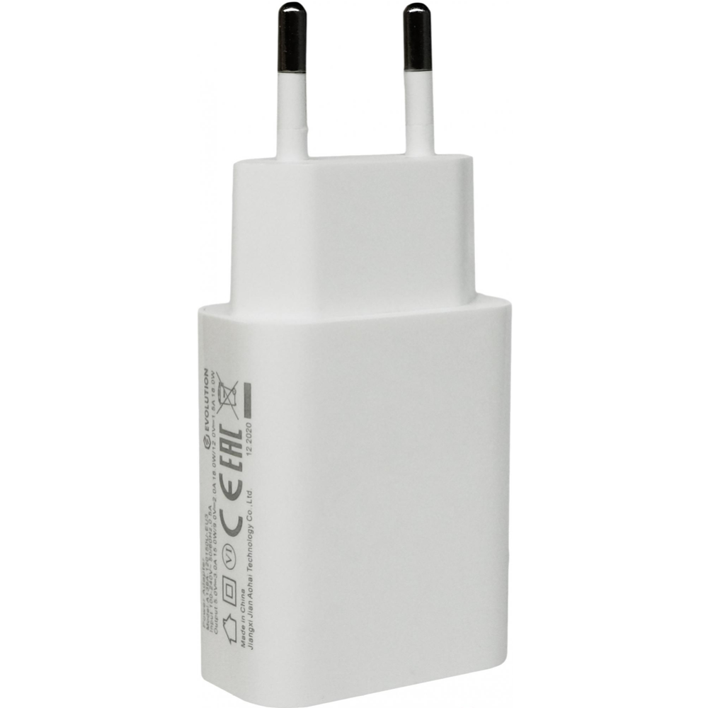 Сетевое зарядное устройство «Evolution» Fast Charge, A138 (18W/3A ...